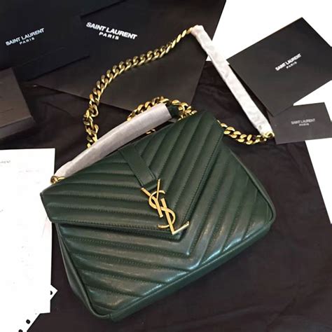 ysl leather chain shoulder bag|ysl shoulder bag price.